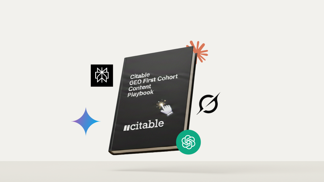 Citable GEO First Cohort Playbook: Appear in AI Answers in 2–3 Weeks